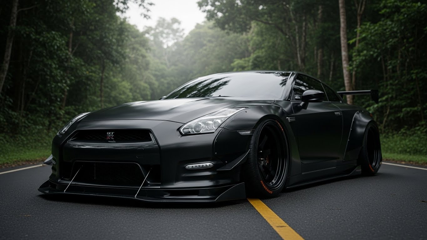 Nissan GT-R R35: The Modern Godzilla of Speed and Power.