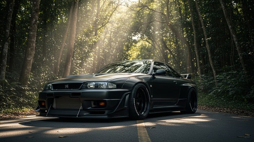 Nissan Skyline R33: Godzilla Returns with Power and Precision.